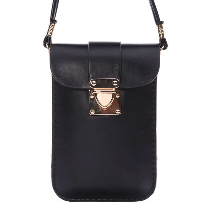 Crazy Horse Texture 3 Layer Multi-function Leather Shoulder Bag for