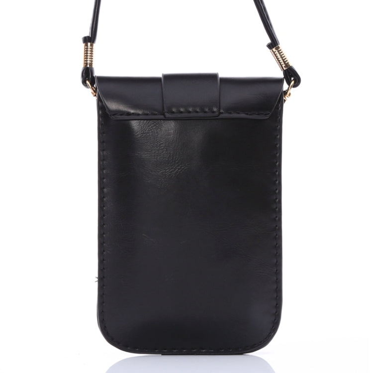 Crazy Horse Texture 3 Layer Multi-function Leather Shoulder Bag for