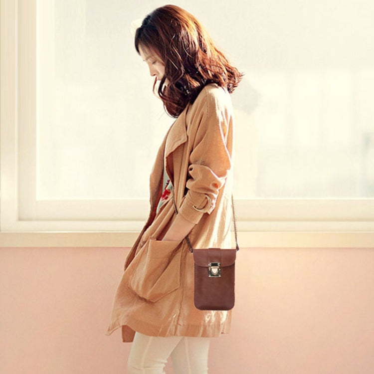 Crazy Horse Texture 3 Layer Multi-function Leather Shoulder Bag for