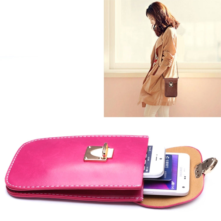 Crazy Horse Texture 3 Layer Multi-function Leather Shoulder Bag for