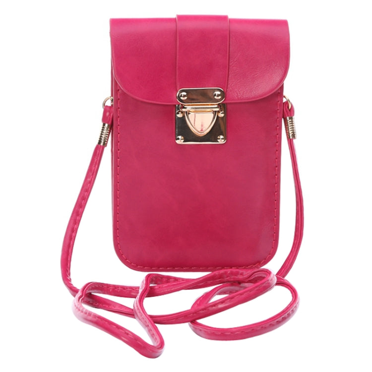 Crazy Horse Texture 3 Layer Multi-function Leather Shoulder Bag for