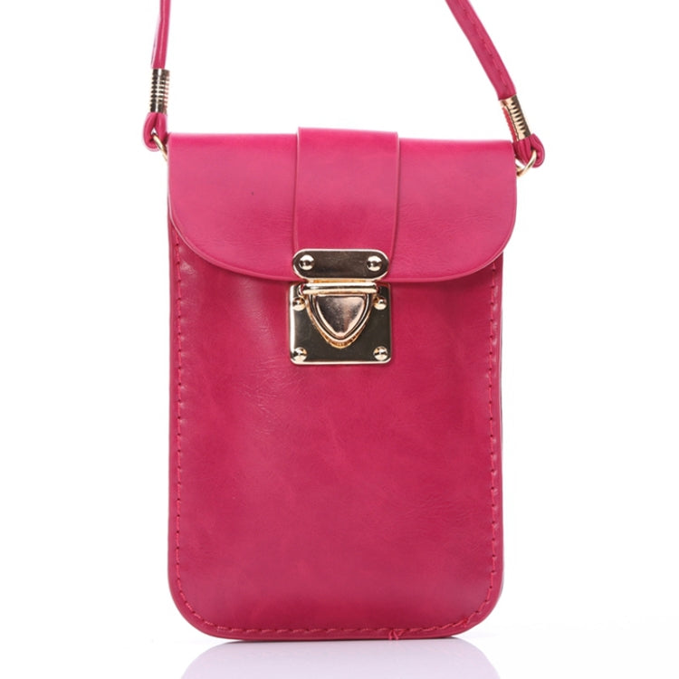 Crazy Horse Texture 3 Layer Multi-function Leather Shoulder Bag for