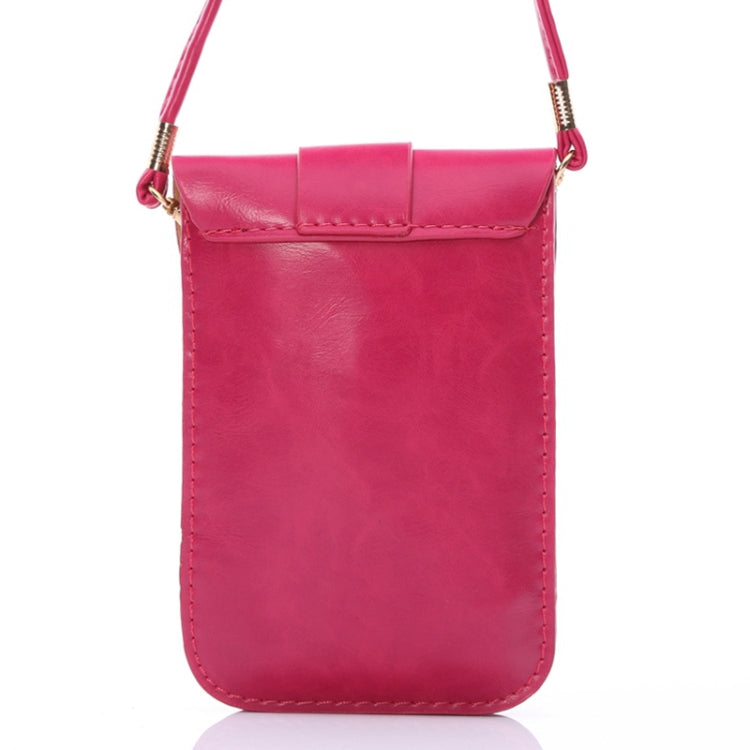 Crazy Horse Texture 3 Layer Multi-function Leather Shoulder Bag for