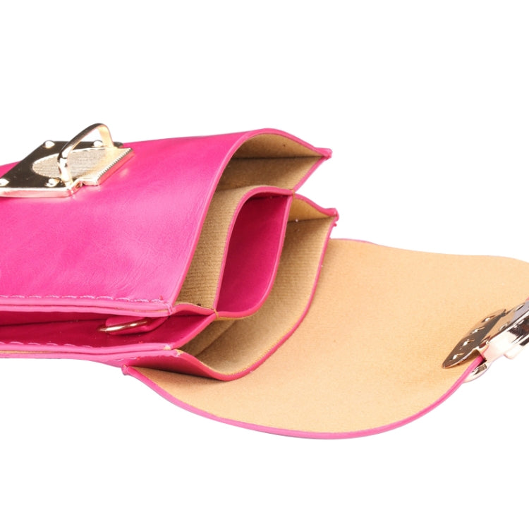 Crazy Horse Texture 3 Layer Multi-function Leather Shoulder Bag for