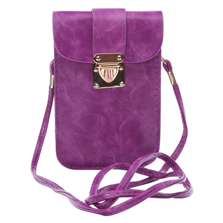 Crazy Horse Texture 3 Layer Multi-function Leather Shoulder Bag for