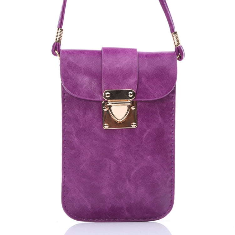 Crazy Horse Texture 3 Layer Multi-function Leather Shoulder Bag for