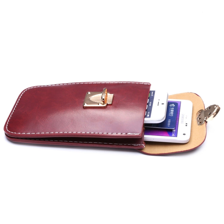 Crazy Horse Texture 3 Layer Multi-function Leather Shoulder Bag for