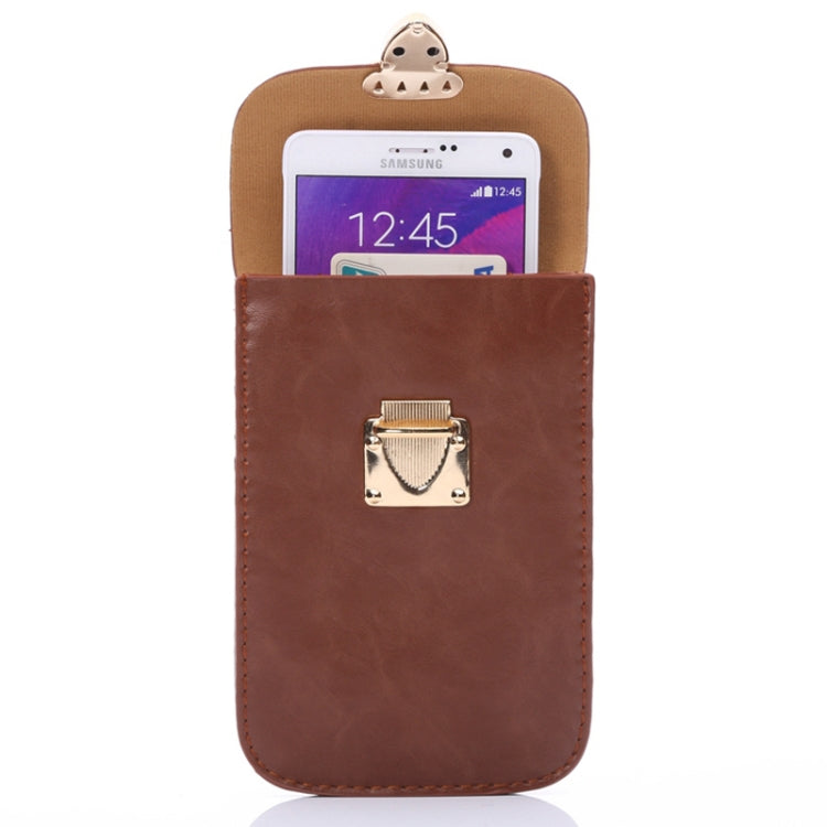 Crazy Horse Texture 3 Layer Multi-function Leather Shoulder Bag for