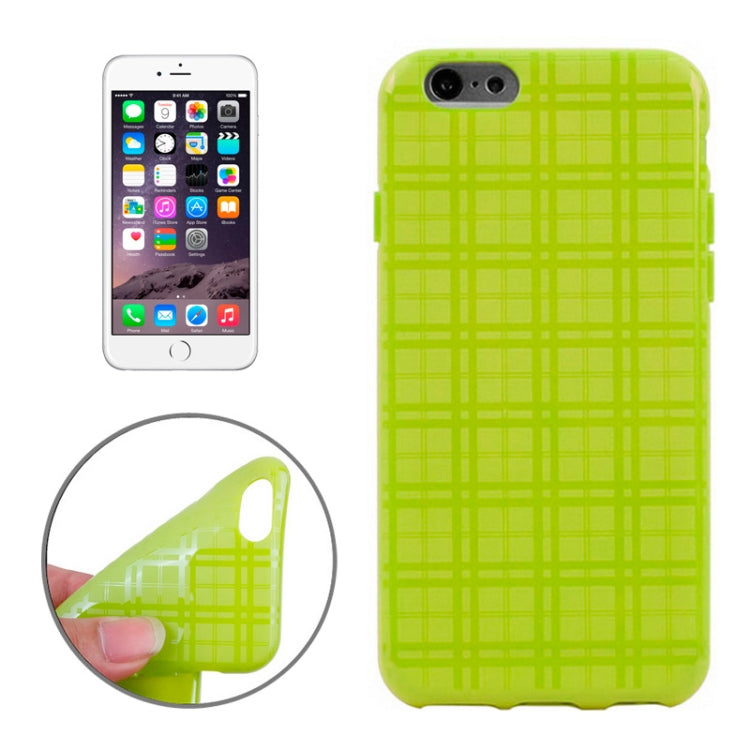 Plaid Texture TPU Case for iPhone 6 & 6S