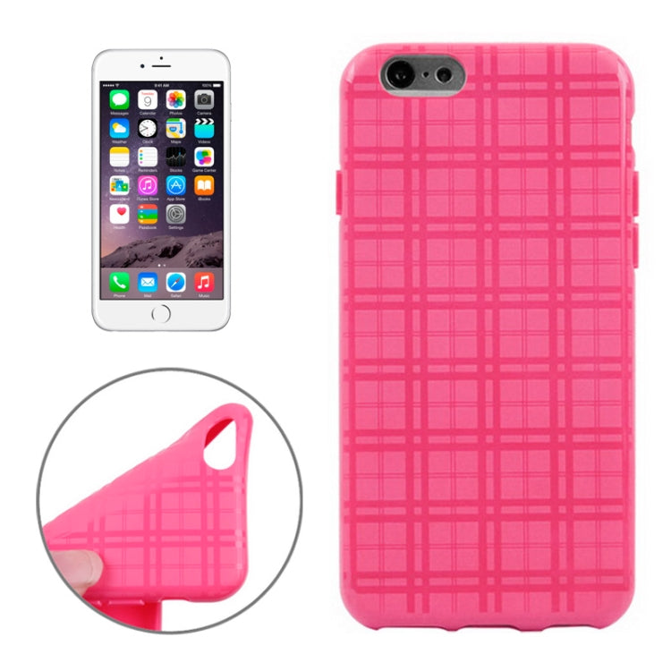 Plaid Texture TPU Case for iPhone 6 & 6S