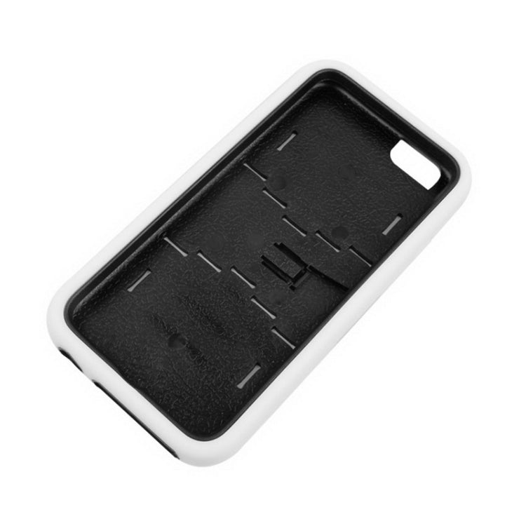 Stripe Pattern Silicone + Plastic Combination Case with Holder for iPhone 6 & 6S