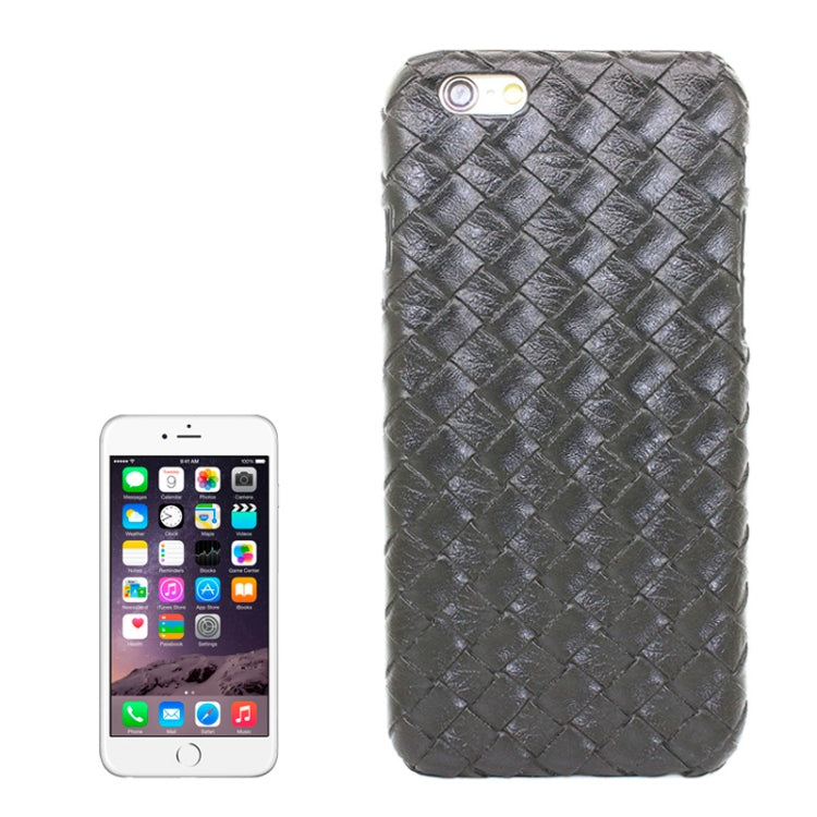 Woven Texture Paste Skin Plastic Case for iPhone 6 & 6S