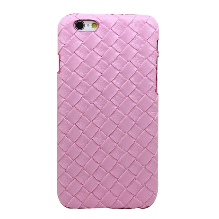 Woven Texture Paste Skin Plastic Case for iPhone 6 & 6S