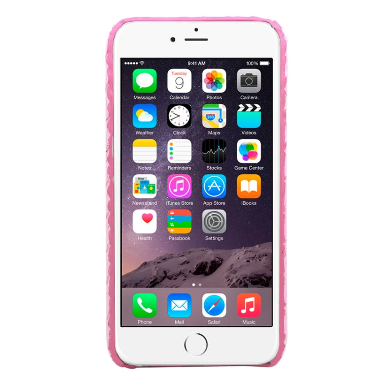 Woven Texture Paste Skin Plastic Case for iPhone 6 & 6S