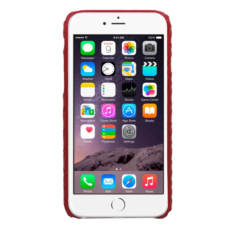 Woven Texture Paste Skin Plastic Case for iPhone 6 & 6S