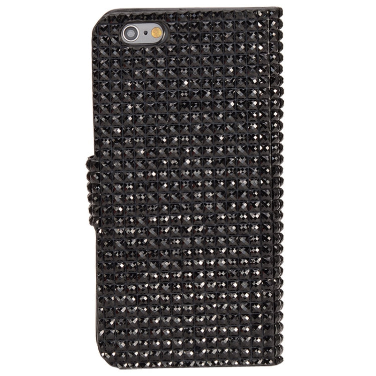 Diamond Texture Leather Case with Card Slots for iPhone 6