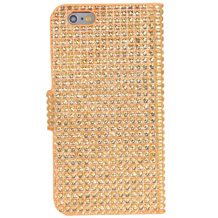 Diamond Texture Leather Case with Card Slots for iPhone 6