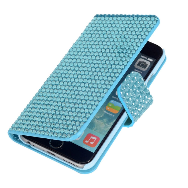 Diamond Texture Leather Case with Card Slots for iPhone 6