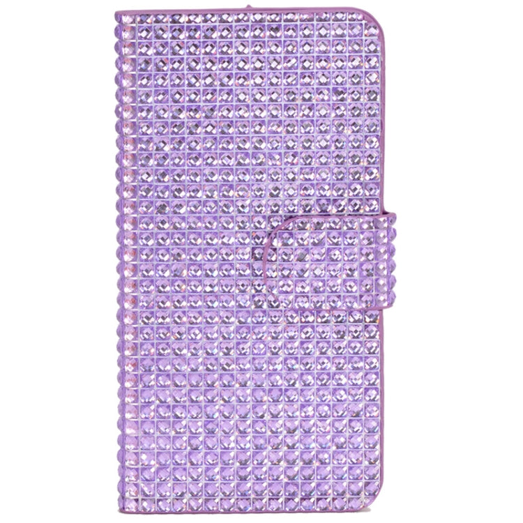 Diamond Texture Leather Case with Card Slots for iPhone 6