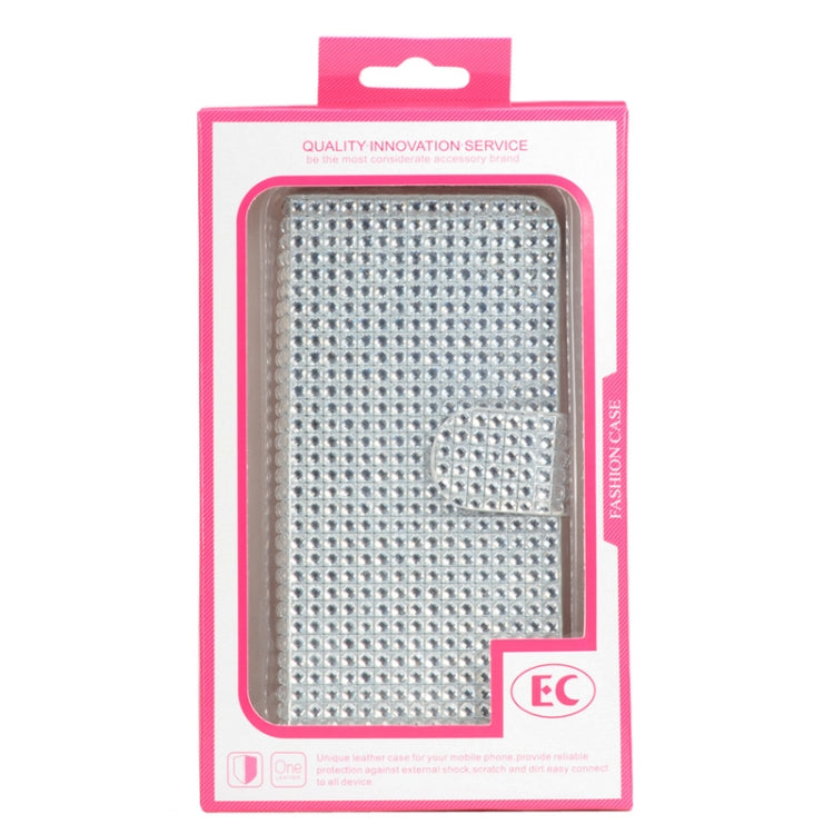 Diamond Texture Leather Case with Card Slots for iPhone 6