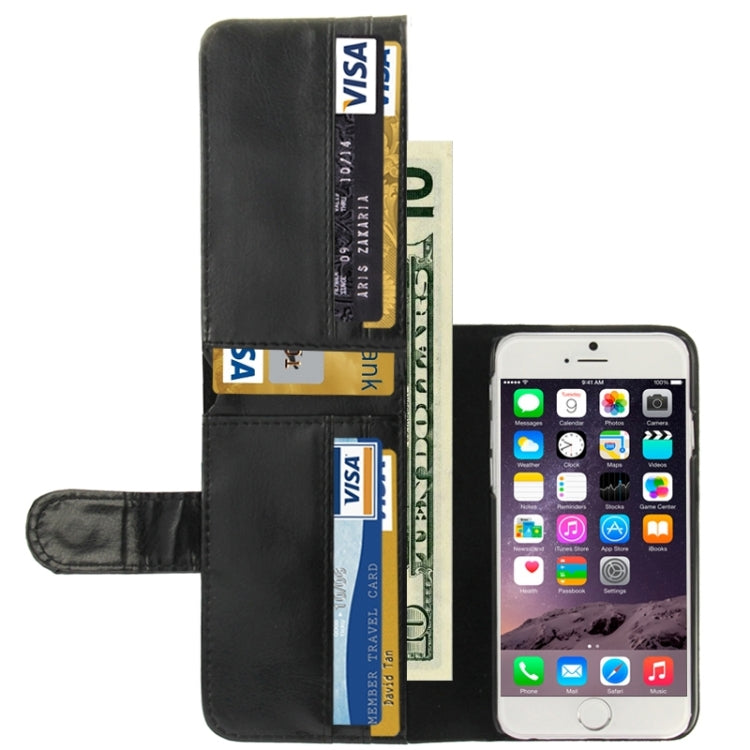 Crazy Horse Texture Wallet Style Leather Case with Card Slots for iPhone 6 & 6S
