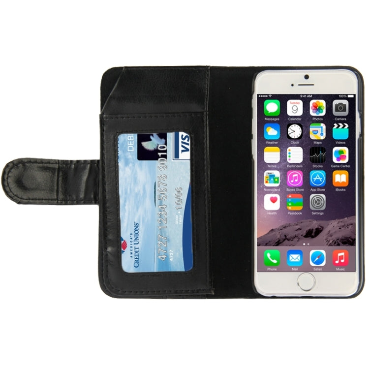 Crazy Horse Texture Wallet Style Leather Case with Card Slots for iPhone 6 & 6S
