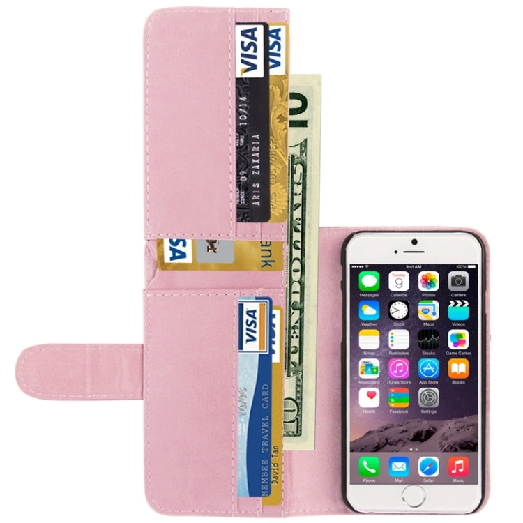 Crazy Horse Texture Wallet Style Leather Case with Card Slots for iPhone 6 & 6S