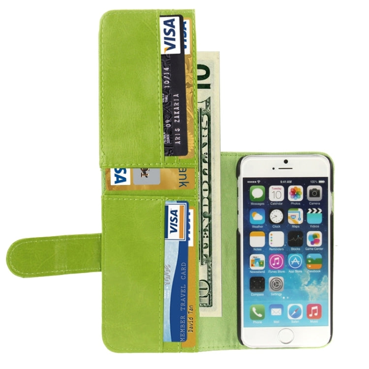 Crazy Horse Texture Wallet Style Leather Case with Card Slots for iPhone 6 & 6S