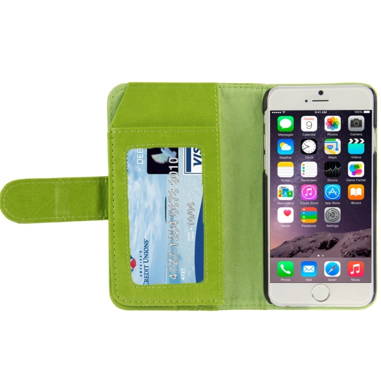 Crazy Horse Texture Wallet Style Leather Case with Card Slots for iPhone 6 & 6S
