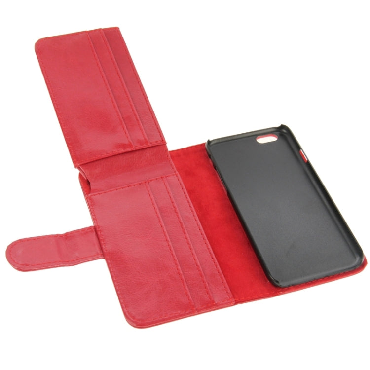 Crazy Horse Texture Wallet Style Leather Case with Card Slots for iPhone 6 & 6S