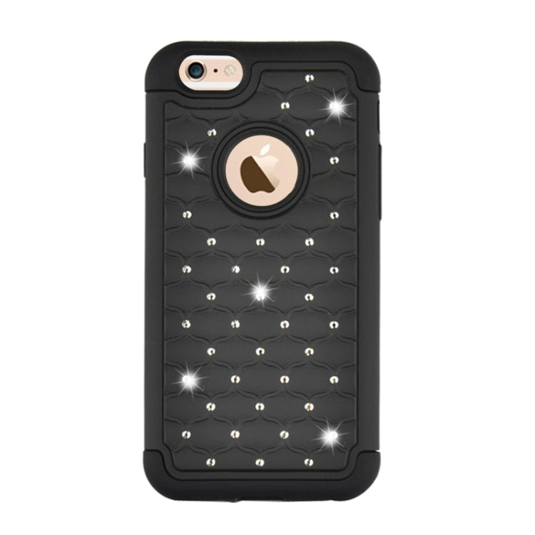 Starry Pattern Silicone + Plastic Combination Case for iPhone 6 & 6S