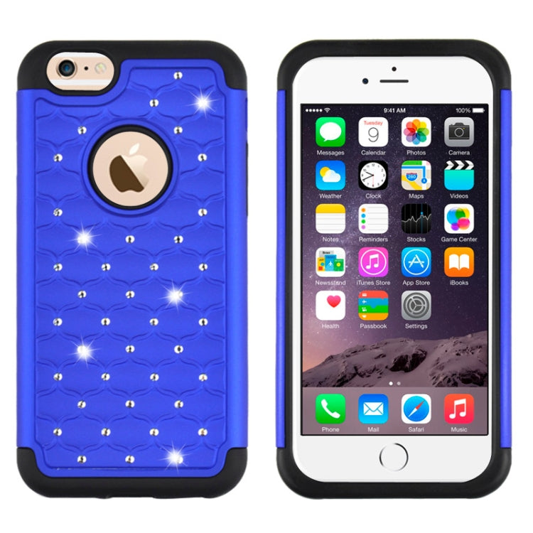 Starry Pattern Silicone + Plastic Combination Case for iPhone 6 & 6S