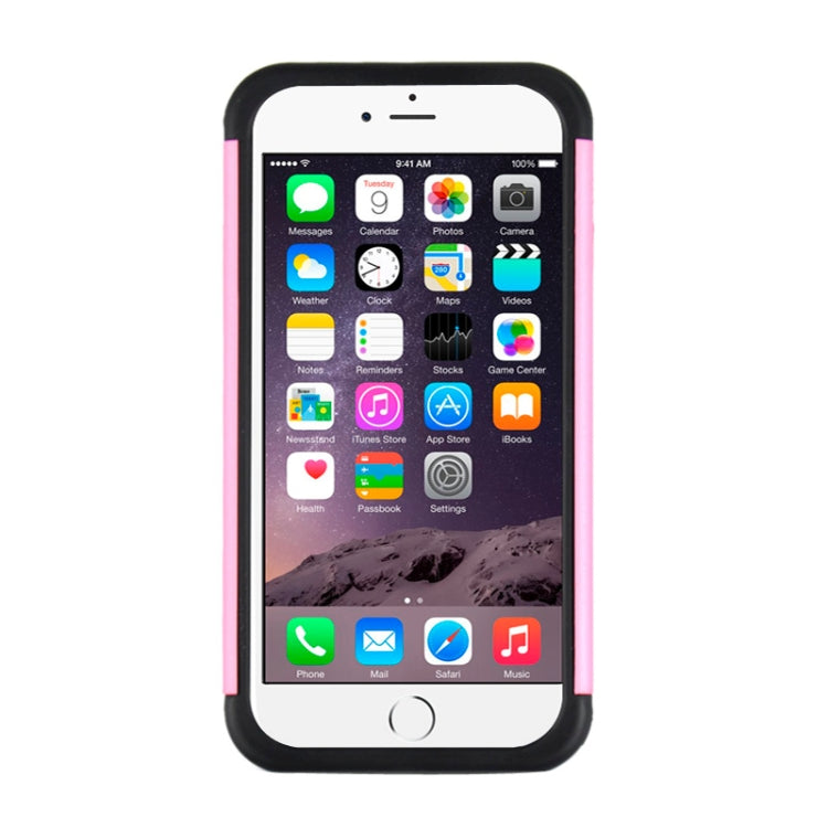 Starry Pattern Silicone + Plastic Combination Case for iPhone 6 & 6S