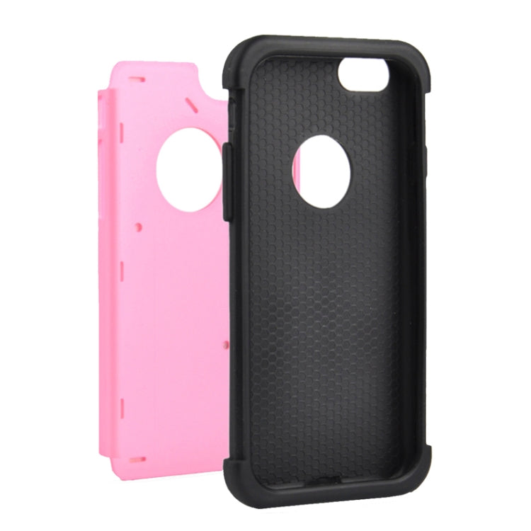 Starry Pattern Silicone + Plastic Combination Case for iPhone 6 & 6S