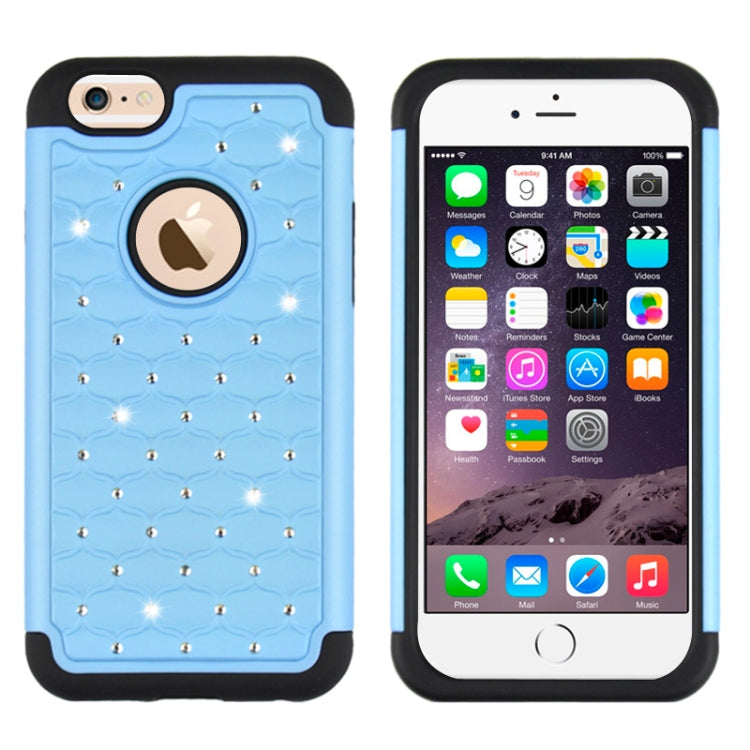 Starry Pattern Silicone + Plastic Combination Case for iPhone 6 & 6S