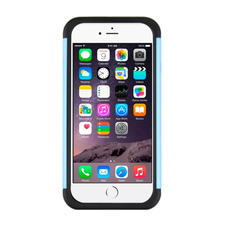 Starry Pattern Silicone + Plastic Combination Case for iPhone 6 & 6S
