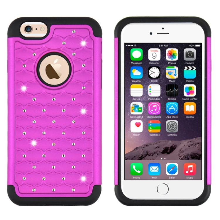 Starry Pattern Silicone + Plastic Combination Case for iPhone 6 & 6S