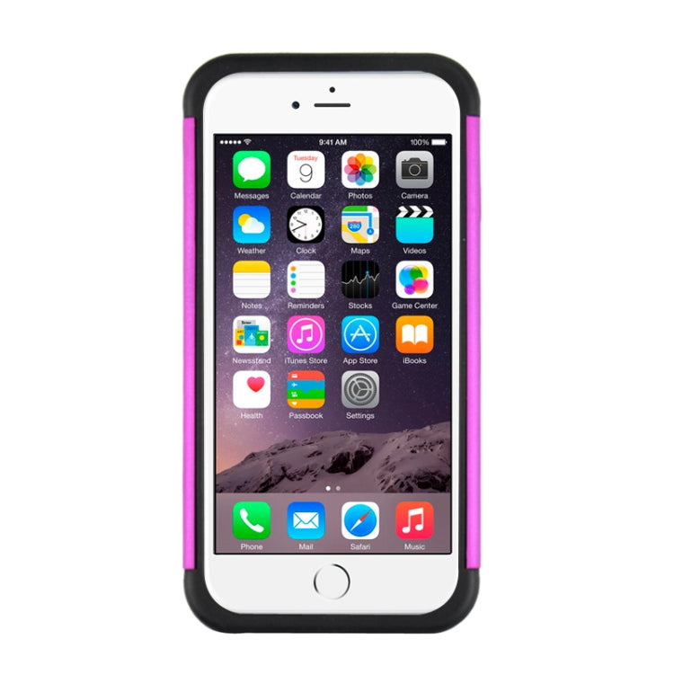 Starry Pattern Silicone + Plastic Combination Case for iPhone 6 & 6S