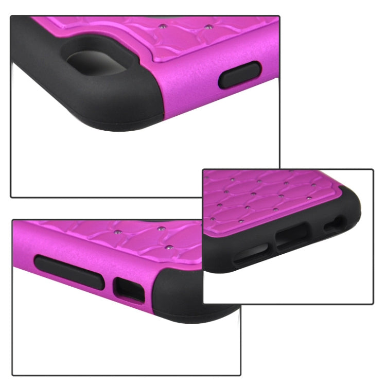 Starry Pattern Silicone + Plastic Combination Case for iPhone 6 & 6S