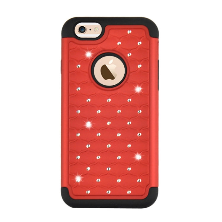 Starry Pattern Silicone + Plastic Combination Case for iPhone 6 & 6S