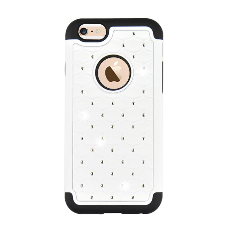 Starry Pattern Silicone + Plastic Combination Case for iPhone 6 & 6S