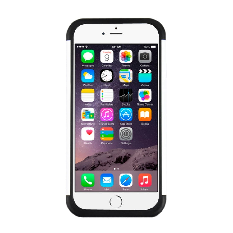 Starry Pattern Silicone + Plastic Combination Case for iPhone 6 & 6S