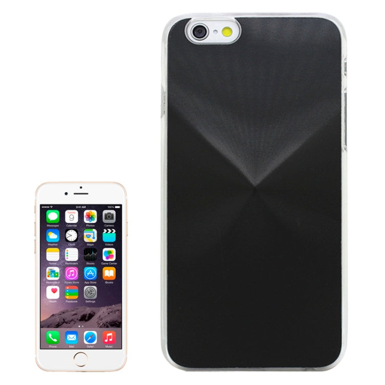 Metal Sheet CD Texture Paste Crystal Frame Case for iPhone 6 & 6S