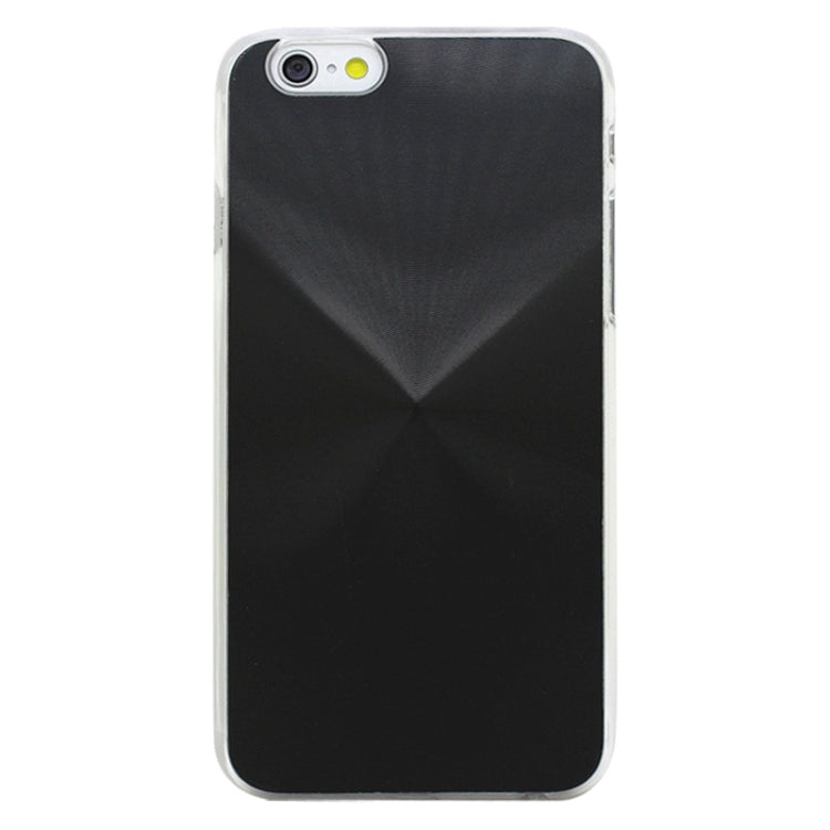 Metal Sheet CD Texture Paste Crystal Frame Case for iPhone 6 & 6S