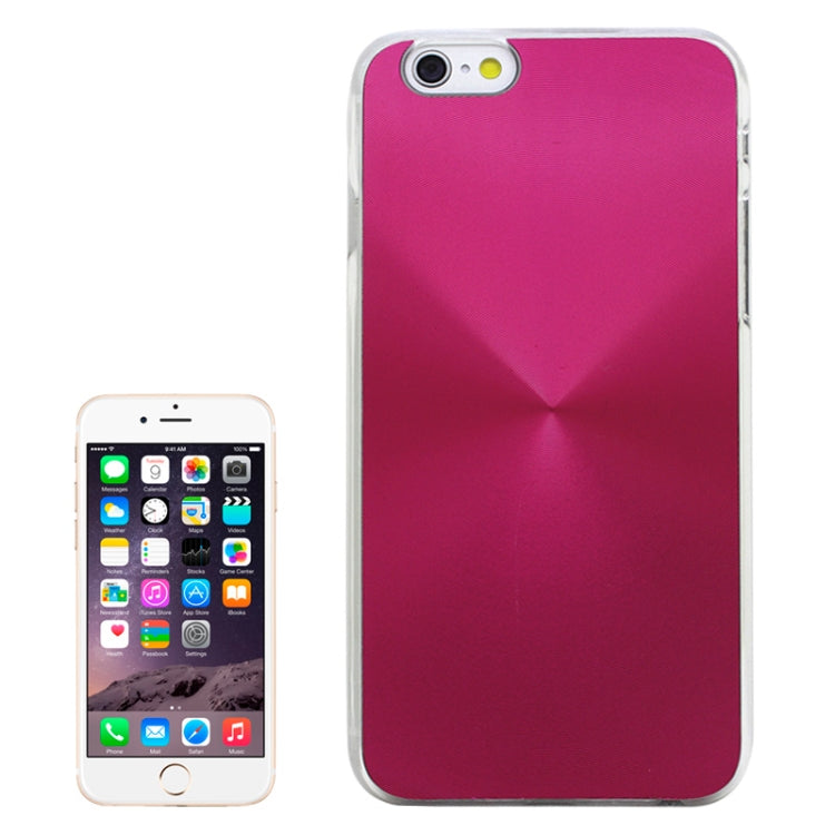 Metal Sheet CD Texture Paste Crystal Frame Case for iPhone 6 & 6S