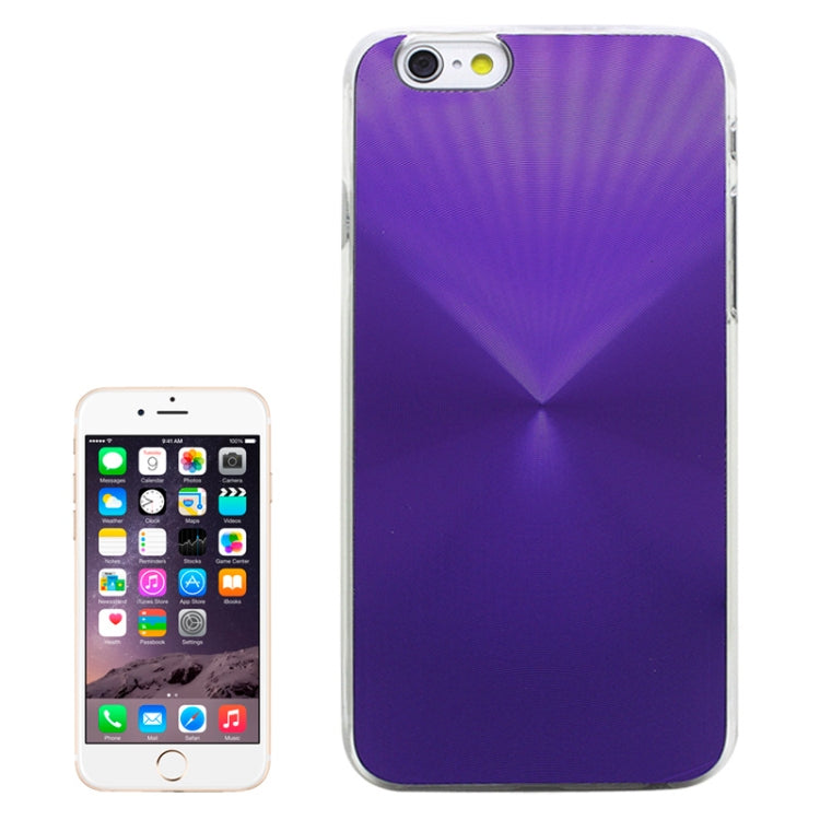 Metal Sheet CD Texture Paste Crystal Frame Case for iPhone 6 & 6S