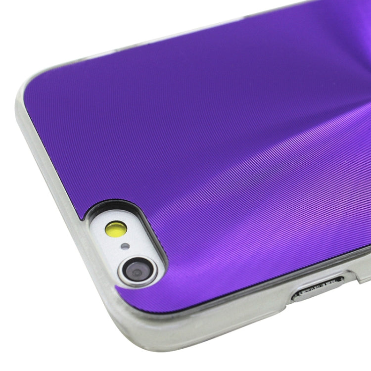 Metal Sheet CD Texture Paste Crystal Frame Case for iPhone 6 & 6S