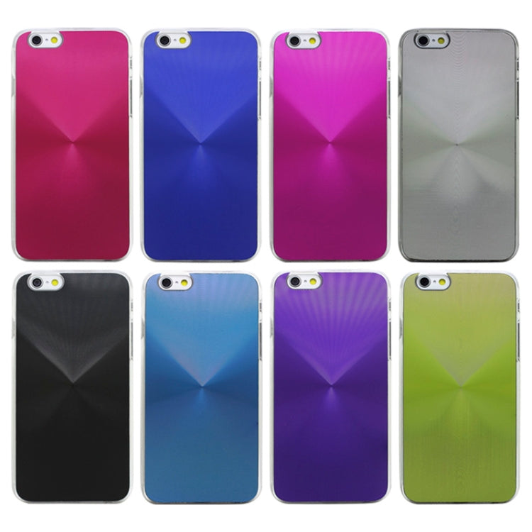 Metal Sheet CD Texture Paste Crystal Frame Case for iPhone 6 & 6S