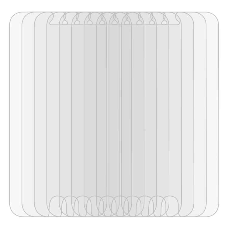 50PCS for iPhone SE 2020 / 8 / 7 / 6 / 6S 0.26mm 9H Surface Hardness 2.5D Explosion-proof Tempered Glass Screen Film