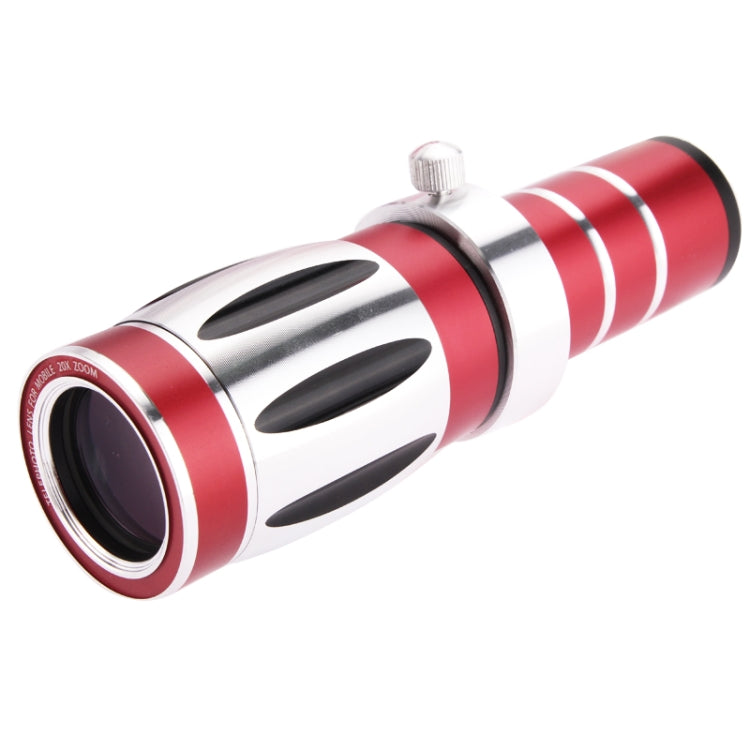 20X Mobile Telephoto Lens with Tripod and Phone Case for iPhone 6